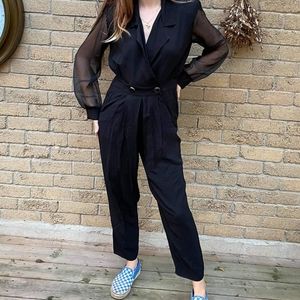 Black vintage jumpsuit